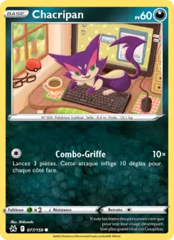 Chacripan — carte 077 de l’extension Zénith Suprême