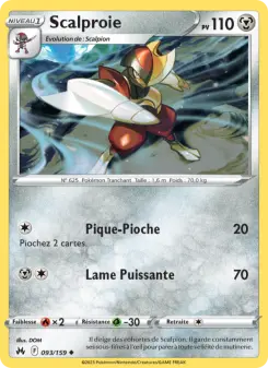 Scalproie — carte 093 de l’extension Zénith Suprême