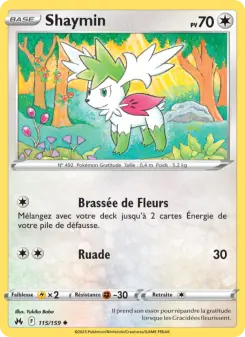 Shaymin — carte 115 de l’extension Zénith Suprême