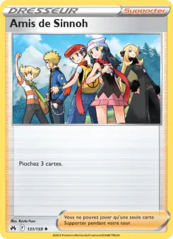 Amis de Sinnoh — carte 131 de l’extension Zénith Suprême