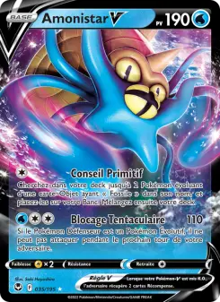 Amonistar V — carte 035 de l’extension Tempête Argentée