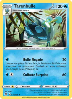Tarenbulle — carte 048 de l’extension Tempête Argentée