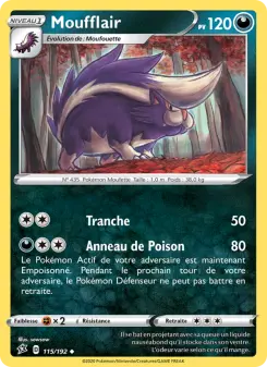 Moufflair — carte 115 de l’extension Clash des Rebelles