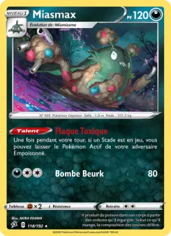 Miasmax — carte 118 de l’extension Clash des Rebelles