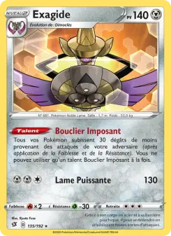 Exagide — carte 135 de l’extension Clash des Rebelles