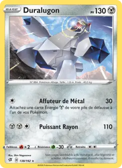 Duralugon — carte 138 de l’extension Clash des Rebelles
