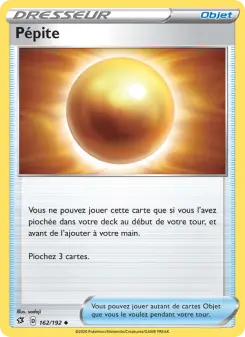 Pépite — carte 162 de l’extension Clash des Rebelles