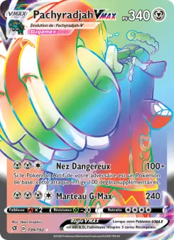 Pachyradjah VMAX — carte 199 de l’extension Clash des Rebelles