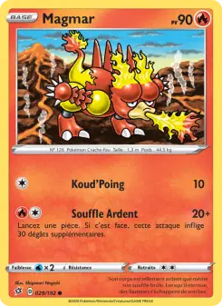 Magmar — carte 29 de l’extension Clash des Rebelles