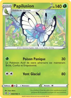 Papilusion — carte 3 de l’extension Clash des Rebelles