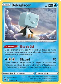 Bekaglaçon — carte 54 de l’extension Clash des Rebelles