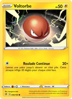 Voltorbe — carte 56 de l’extension Clash des Rebelles