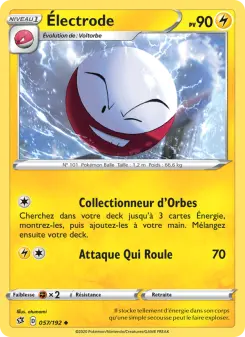 Électrode — carte 57 de l’extension Clash des Rebelles