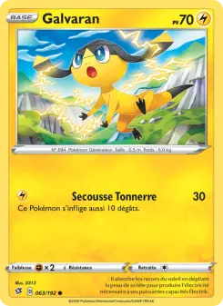 Galvaran — carte 63 de l’extension Clash des Rebelles