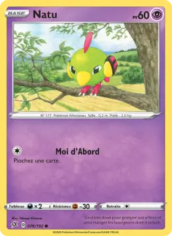 Natu — carte 76 de l’extension Clash des Rebelles