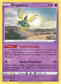 Cryptéro — carte 80 de l’extension Clash des Rebelles