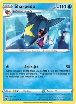 Sharpedo — carte 12 de l’extension La Voie du Maître