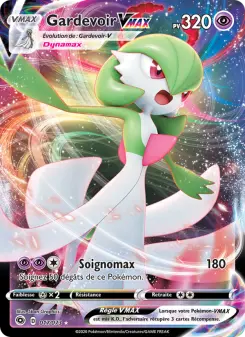 Gardevoir VMAX — carte 17 de l’extension La Voie du Maître