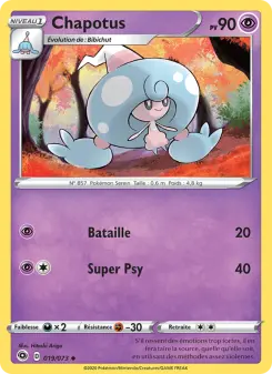 Chapotus — carte 19 de l’extension La Voie du Maître
