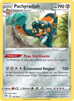 Pachyradjah — carte 132 de l’extension Ténèbres Embrasées