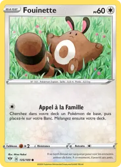 Fouinette — carte 135 de l’extension Ténèbres Embrasées