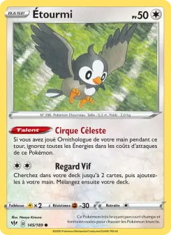 Étourmi — carte 145 de l’extension Ténèbres Embrasées