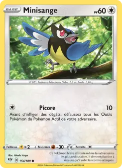 Minisange — carte 154 de l’extension Ténèbres Embrasées