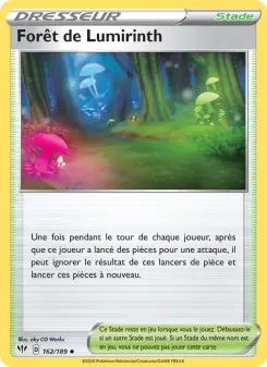 Forêt de Lumirinth — carte 162 de l’extension Ténèbres Embrasées
