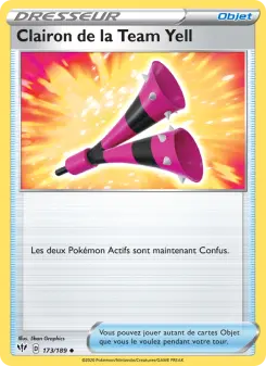 Clairon de la Team Yell — carte 173 de l’extension Ténèbres Embrasées