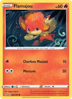 Flamajou — carte 26 de l’extension Ténèbres Embrasées