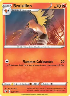 Braisillon — carte 31 de l’extension Ténèbres Embrasées
