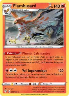 Flambusard — carte 32 de l’extension Ténèbres Embrasées