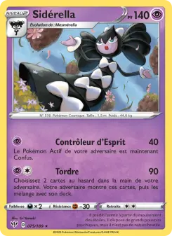 Sidérella — carte 75 de l’extension Ténèbres Embrasées
