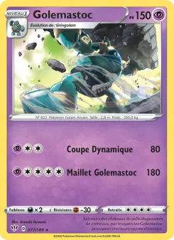 Golemastoc — carte 77 de l’extension Ténèbres Embrasées