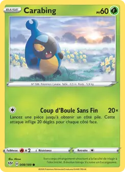 Carabing — carte 8 de l’extension Ténèbres Embrasées