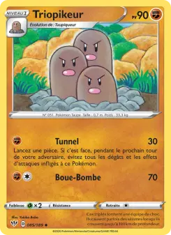 Triopikeur — carte 85 de l’extension Ténèbres Embrasées