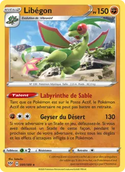 Libégon — carte 91 de l’extension Ténèbres Embrasées