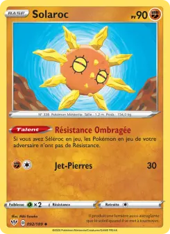 Solaroc — carte 92 de l’extension Ténèbres Embrasées
