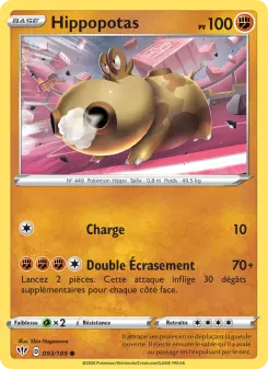 Hippopotas — carte 93 de l’extension Ténèbres Embrasées