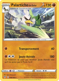 Palarticho de Galar — carte 98 de l’extension Ténèbres Embrasées