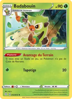 Badabouin — carte 12 de l’extension Destinées Radieuses