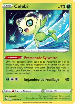 Celebi — carte 3 de l’extension Destinées Radieuses