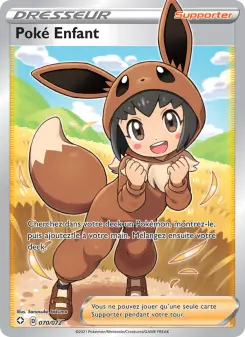 Poké Enfant — carte 70 de l’extension Destinées Radieuses