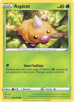 Aspicot — carte 1 de l’extension Voltage Éclatant
