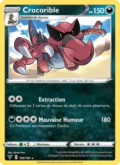 Crocorible — carte 109 de l’extension Voltage Éclatant