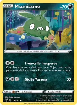 Miamiasme — carte 110 de l’extension Voltage Éclatant
