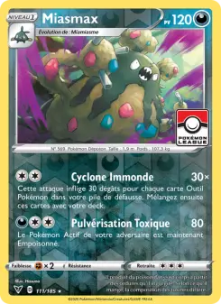Miasmax — carte 111 de l’extension Voltage Éclatant