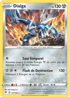 Dialga — carte 121 de l’extension Voltage Éclatant