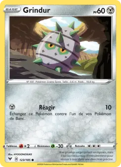 Grindur — carte 123 de l’extension Voltage Éclatant