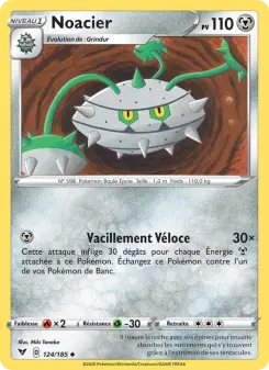 Noacier — carte 124 de l’extension Voltage Éclatant